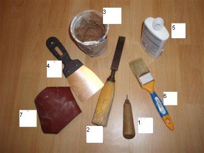 Narzędzia i materiały do profilaktyki drewna