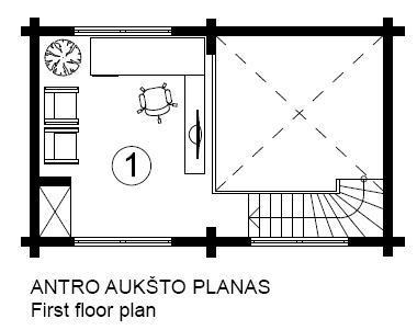 Plan pierwszego piętra