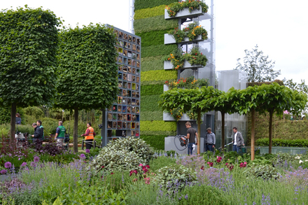 The B&Q Garden/Laurie Chetwood and Patrick Collins. Złoty medal 