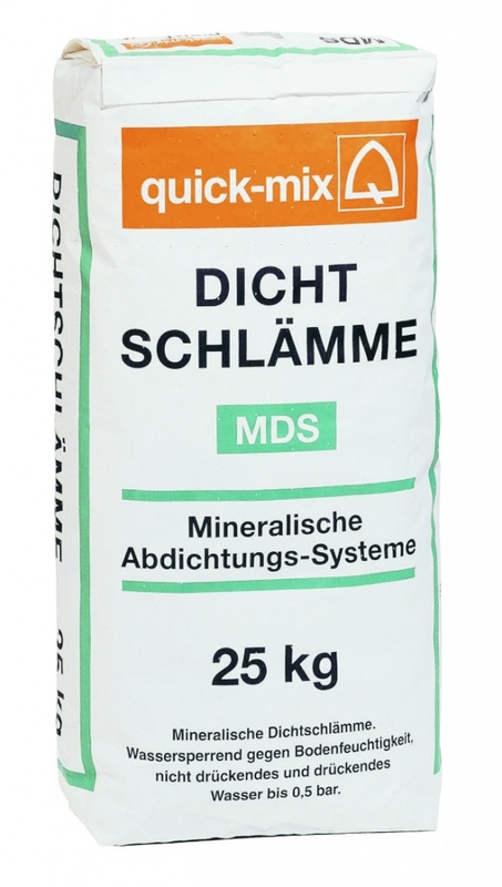 Mineralny szlam uszczelniający quick-mix MDS