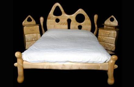 Łóżko jak rzeźba | .freshome.com