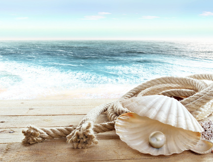  Motyw morski jest jednym z najczęściej wybieranych przy aranżacji łazienki | Silvae / Fotolia.com